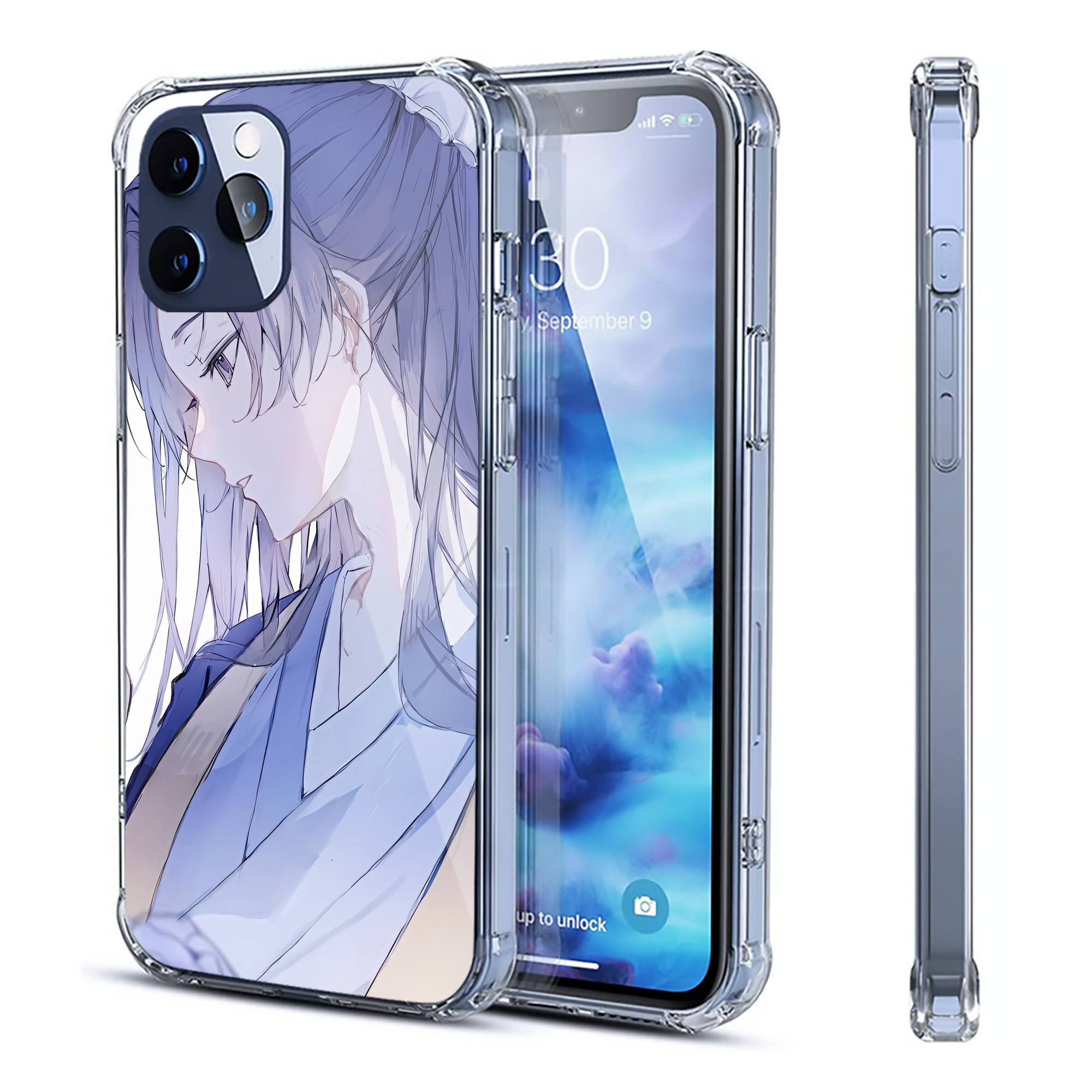 （画像用） 薬屋のひとりごと The Apothecary Diaries 【iPhone 12シリーズ対応】透明スマホケース（クリアソフトケース）